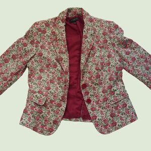 Floral Blazer